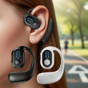 Fone Bluetooth Sem Fio Esportivo com Display Digital