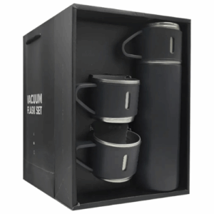 Kit Garrafa Térmica Mais Dois Copos Café