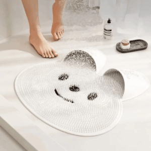 Tapete de Silicone Antiderrapante Relaxante Para Pés